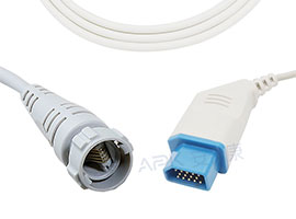 A1411-BC06日本光電互換ibpアダプタケーブルとメデックス/アルゴンコネクタ